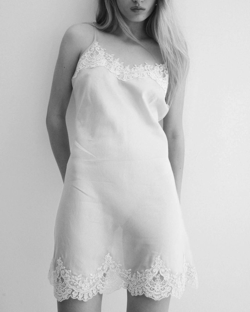 French Lace Slip Dress | Matin