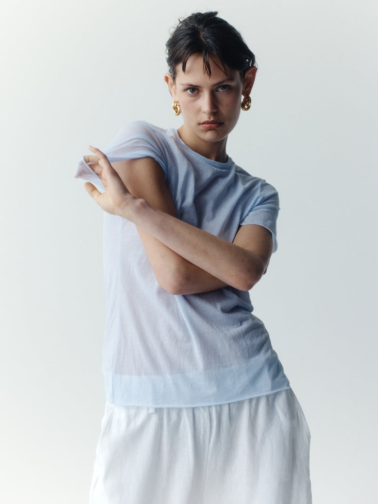 Fine Knit T.Shirt