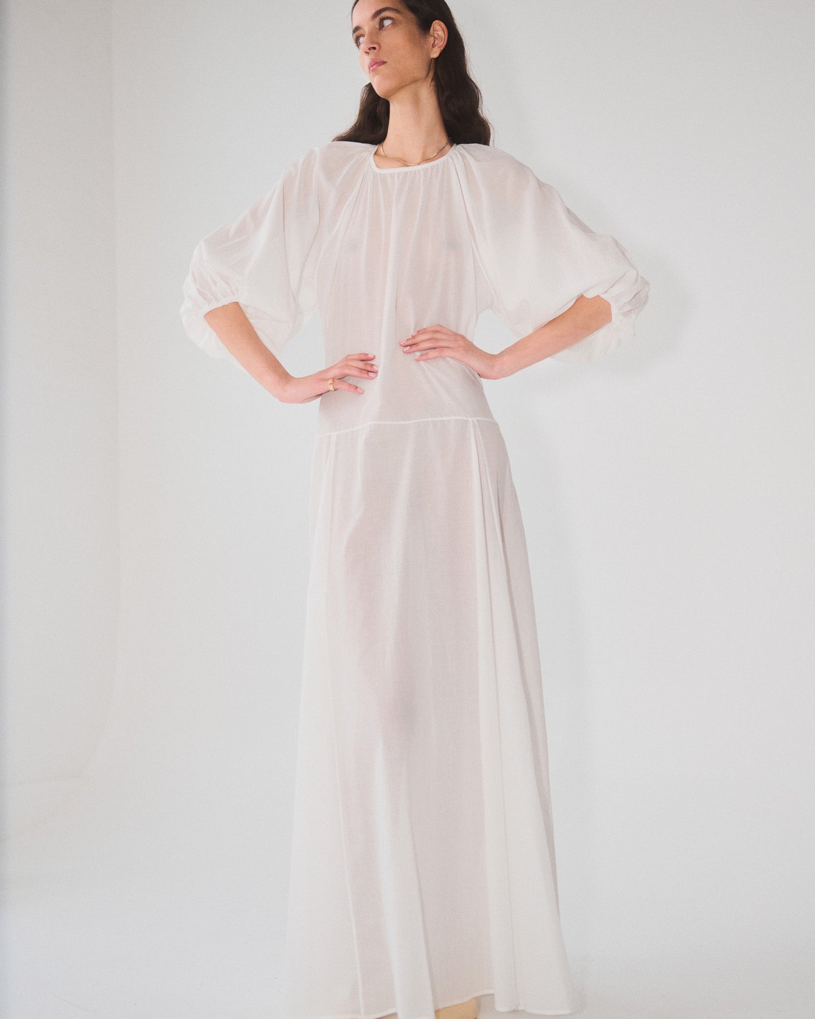 matin full sleeve mini dress Martinez Mesh Long Sleeve Minidress (Women)