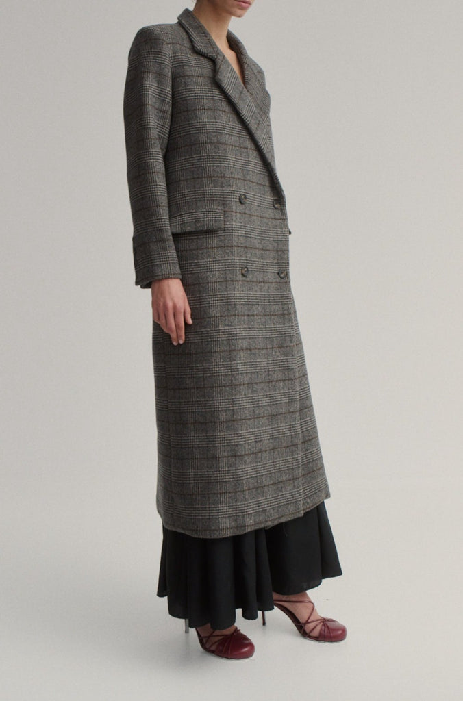 tailored wool coat