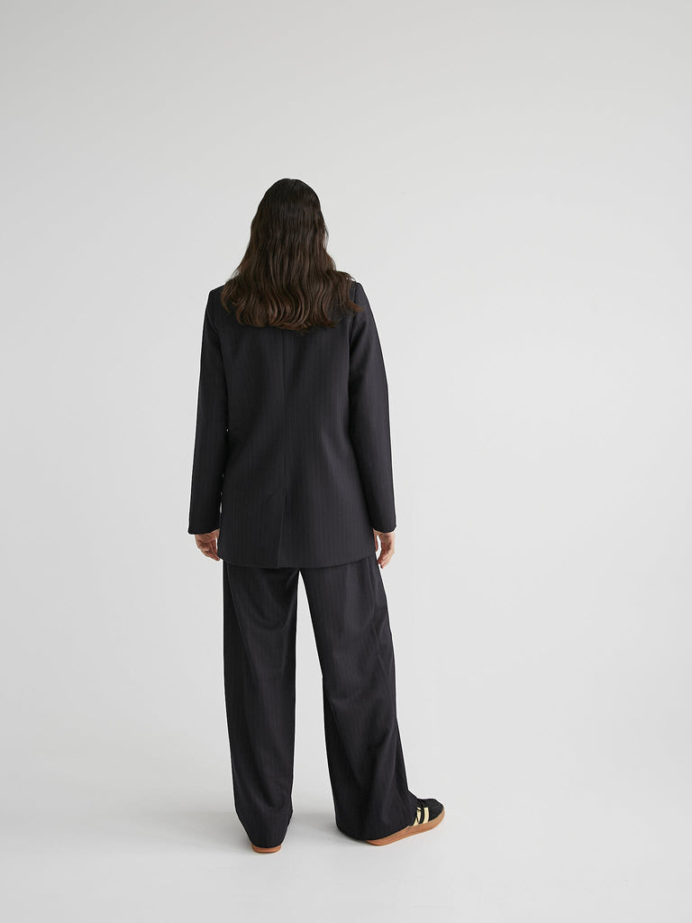 Pinstripe Tailored Jacket