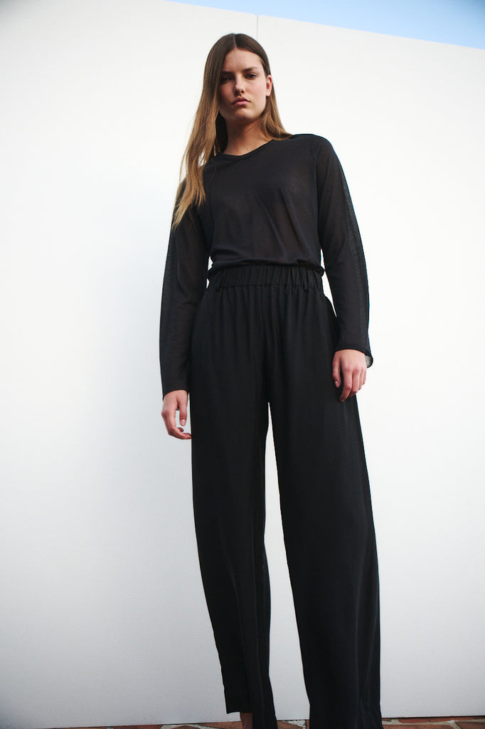 Linen Pull on Pant