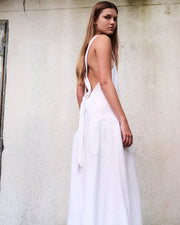 Athena cross back linen dress | Matin Athena cross back linen dress | Matin