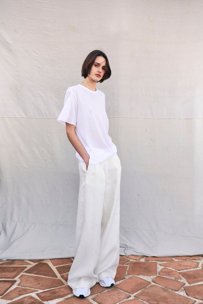 Tailored Wide Leg Pant