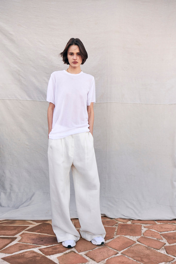 Tailored Wide Leg Pant