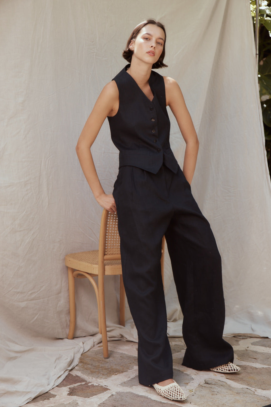 Matin linen overalls new arrivals